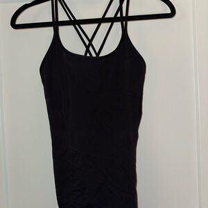 lululemon athletica Black Strappy Workout Sports Bra
